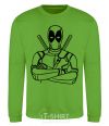 Sweatshirt Deadool orchid-green фото