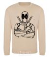 Sweatshirt Deadool sand фото