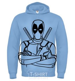 Men`s hoodie Wolverine splash sport-grey фото