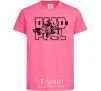 Kids T-shirt Deadpool heliconia фото