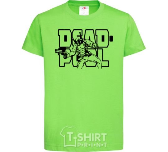 Kids T-shirt Deadpool orchid-green фото
