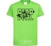 Kids T-shirt Deadpool orchid-green фото