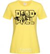 Women's T-shirt Deadpool cornsilk фото