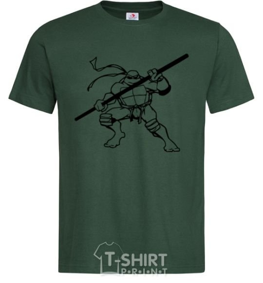 Men's T-Shirt Donatello the turtle bottle-green фото