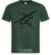 Men's T-Shirt Donatello the turtle bottle-green фото