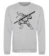 Sweatshirt Donatello the turtle sport-grey фото