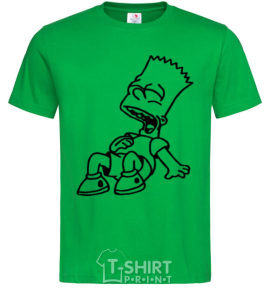 Men's T-Shirt Bart laughs kelly-green фото