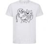 Kids T-shirt Adventures White фото