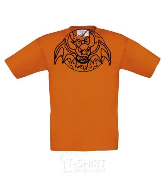 Kids T-shirt Bat monster cornsilk фото