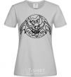 Women's T-shirt Bat monster grey фото