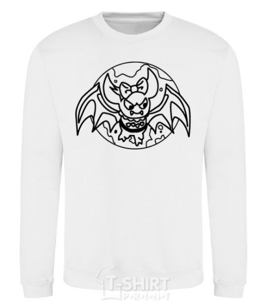 Sweatshirt Bat monster White фото