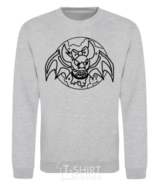 Sweatshirt Bat monster sport-grey фото