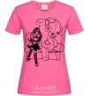 Women's T-shirt Draculaura and her teddy bear heliconia фото