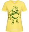 Women's T-shirt Зеленый Шрек cornsilk фото