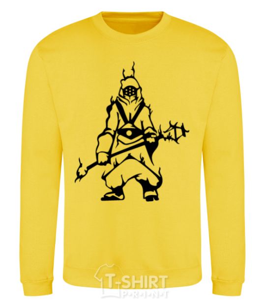 Sweatshirt Blk Jax yellow фото