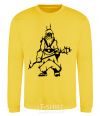 Sweatshirt Blk Jax yellow фото