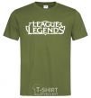 Men's T-Shirt League of legends logo millennial-khaki фото