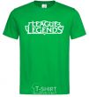 Men's T-Shirt League of legends logo kelly-green фото