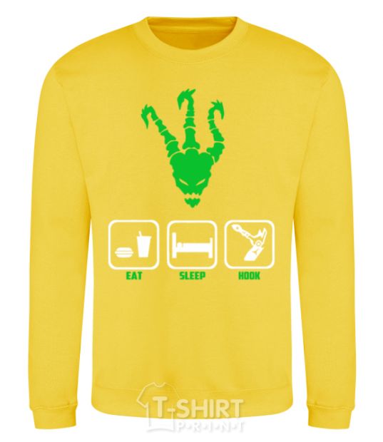 Sweatshirt Thrash yellow фото