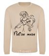 Sweatshirt Bride made Ariel sand фото