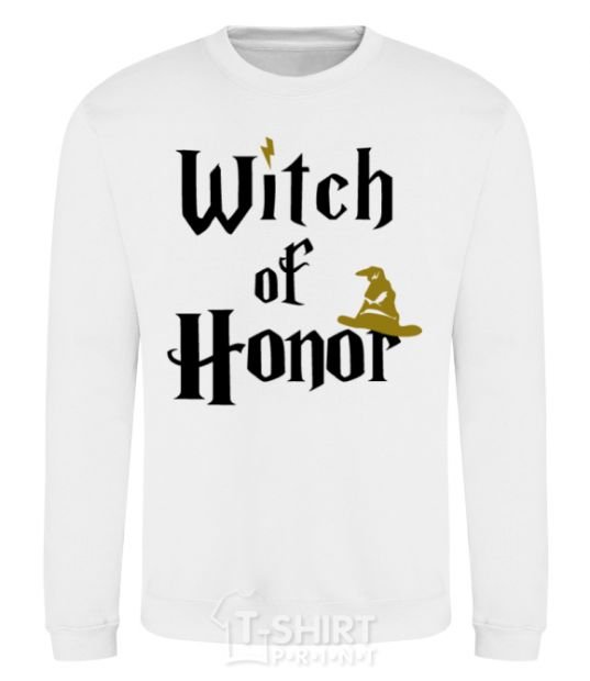Sweatshirt Witch of Honor White фото
