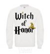 Sweatshirt Witch of Honor White фото