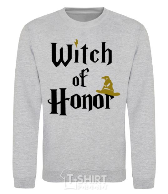 Sweatshirt Witch of Honor sport-grey фото