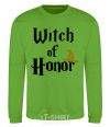 Sweatshirt Witch of Honor orchid-green фото
