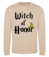 Sweatshirt Witch of Honor sand фото