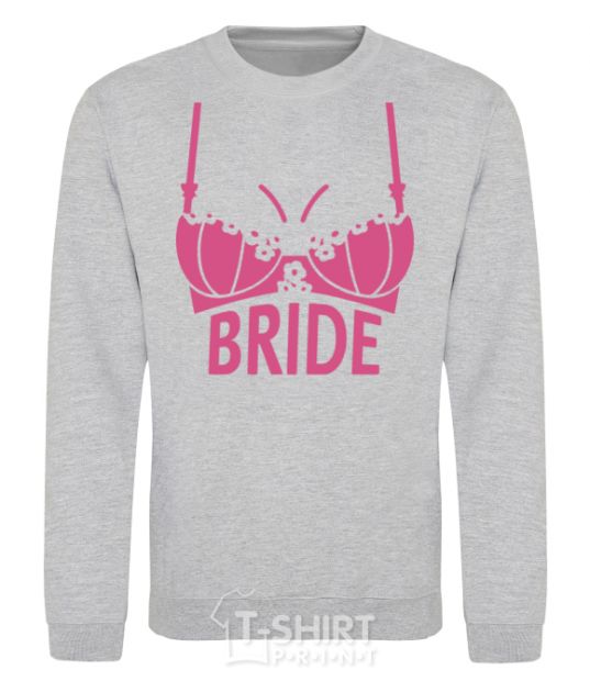 Sweatshirt Bride brassiere sport-grey фото