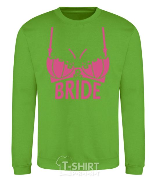 Sweatshirt Bride brassiere orchid-green фото