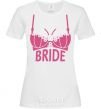 Женская футболка Bride brassiere Белый фото