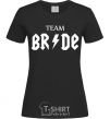 Women's T-shirt Team Bride ACDC black фото