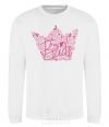 Sweatshirt Bride crown White фото