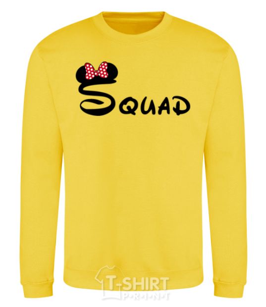Sweatshirt Squad Mickey yellow фото