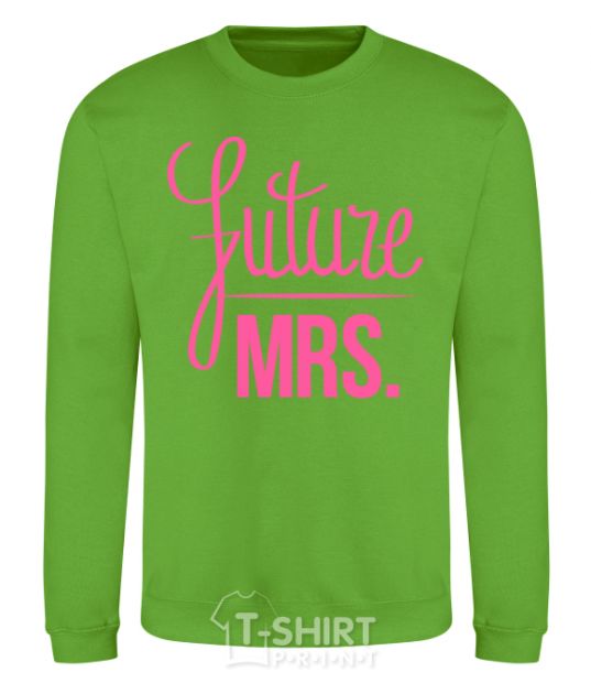 Sweatshirt Future mrs orchid-green фото