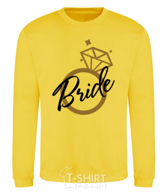 Sweatshirt Bride brilliant yellow фото