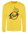 Sweatshirt Bride brilliant yellow фото