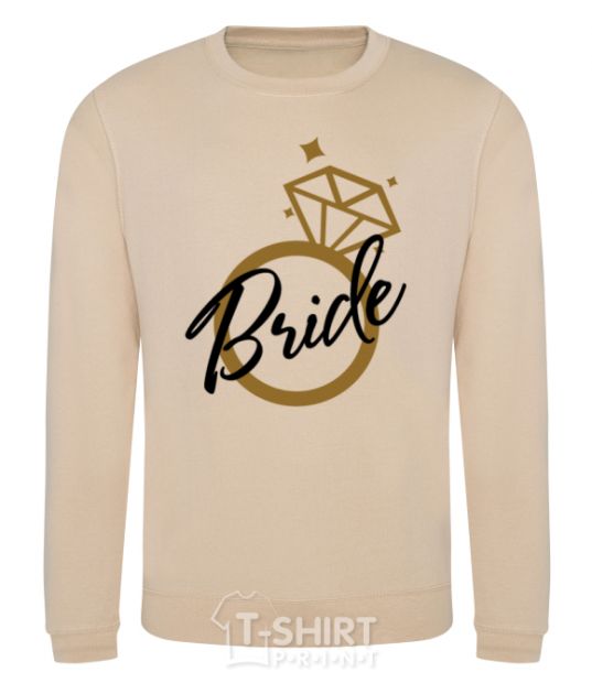 Sweatshirt Bride brilliant sand фото