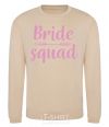 Sweatshirt Bride squad pink sand фото