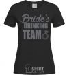 Women's T-shirt Bride's drinking team black фото