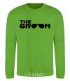 Sweatshirt The Groom orchid-green фото