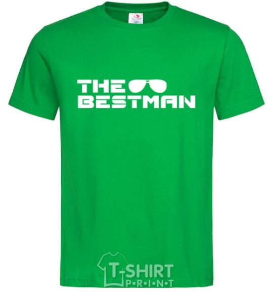 Men's T-Shirt The bestman kelly-green фото