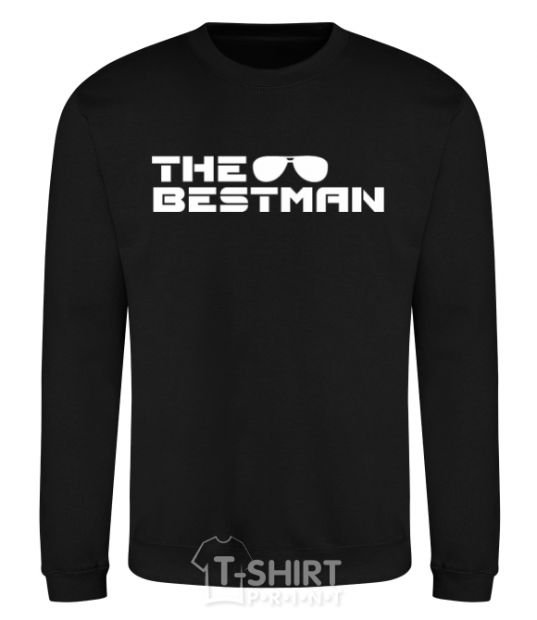 Sweatshirt The bestman black фото