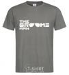 Men's T-Shirt The grooms man dark-grey фото