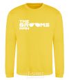 Sweatshirt The grooms man yellow фото