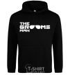 Men`s hoodie The grooms man black фото