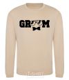 Sweatshirt Groom glasses sand фото