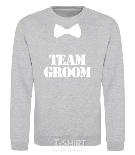 Sweatshirt Team groom butterfly sport-grey фото