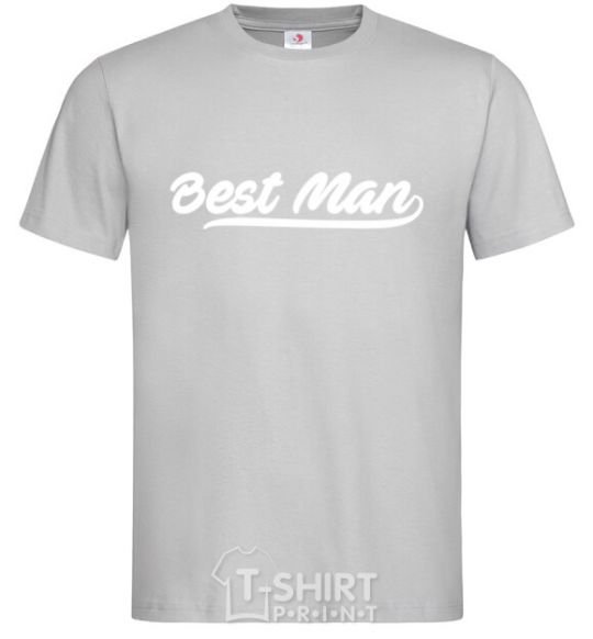Мужская футболка Bestmen line Серый фото